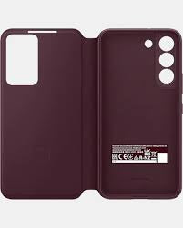 Samsung Galaxy S22+ Plus Smart Clear View Cover EF-ZS906CEEGWW - Burgundy